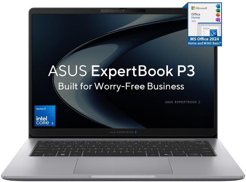 ASUS ExpertBook P3 Core 5 16GB 512GB SSD Thin and Light Laptop