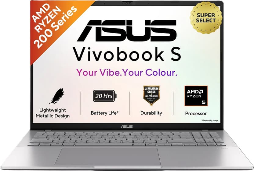 ASUS Vivobook S16 Ryzen 5 16GB 512GB SSD Laptop