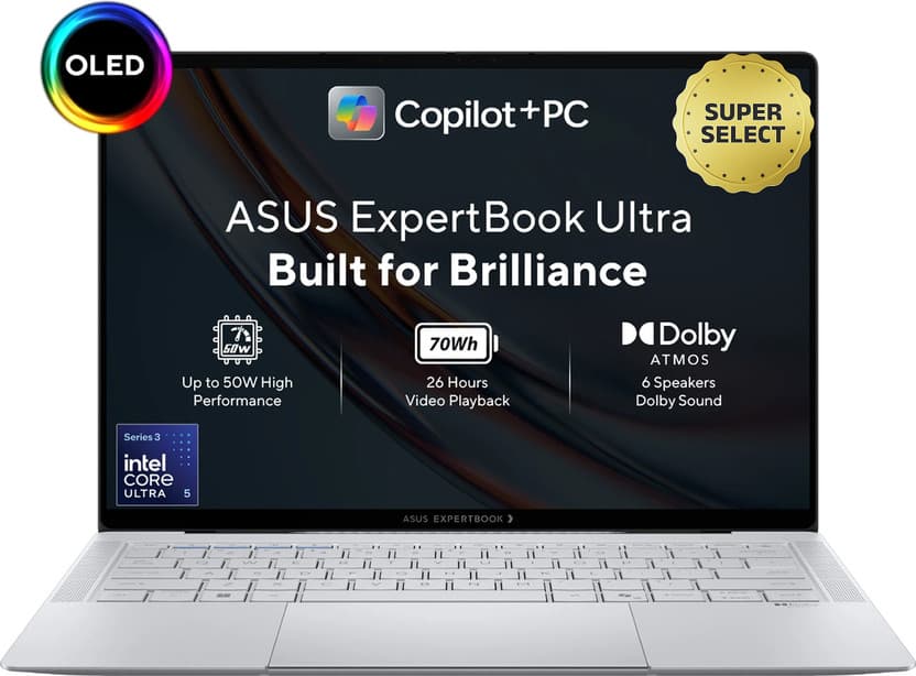 ASUS ExpertBook Ultra Core Ultra 5 16GB 512GB SSD Laptop