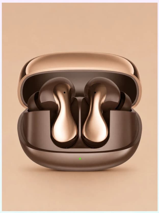 TWS MD-X Brown SuperPod True Wireless Earbuds