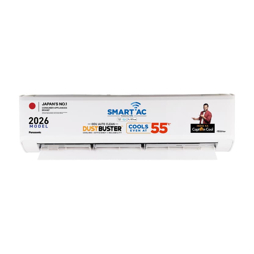 Panasonic CS-NU18BKY5WX 1.5 Ton 5 Star Inverter Split AC