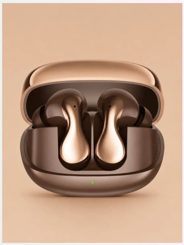 TWS MD-X Brown SuperPod True Wireless Earbuds