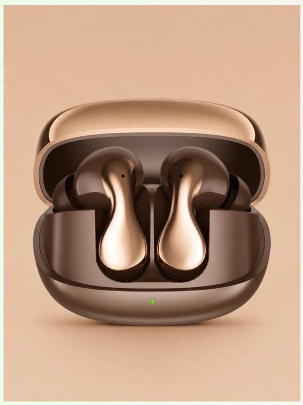 TWS MD-X Brown SuperPod True Wireless Earbuds