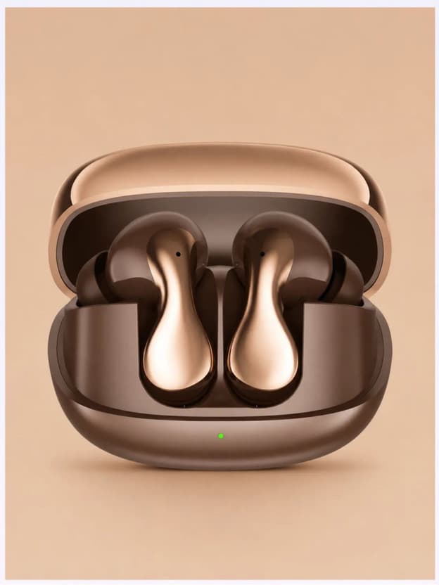TWS MD-X Brown SuperPod True Wireless Earbuds