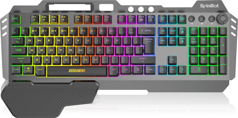 SpinBot Rage K20 Wired Gaming Keyboard