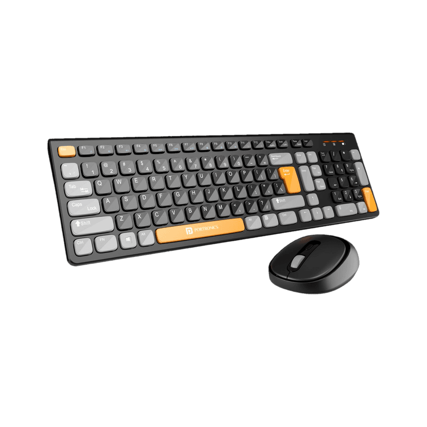 Portronics Key7 Wireless Keyboard and Mouse Combo