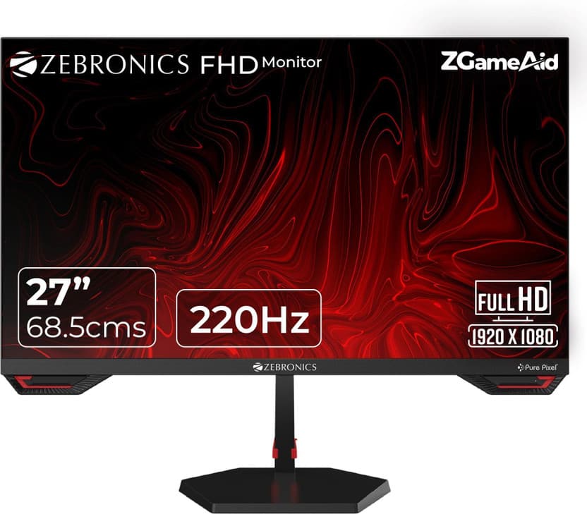 ZEBRONICS Zeb-S27A 27 Inch Full HD Gaming Monitor