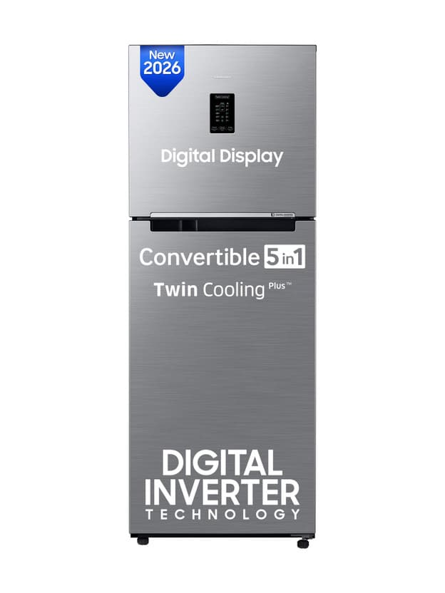 Samsung RT31H4522S9 301 L Double Door Refrigerator