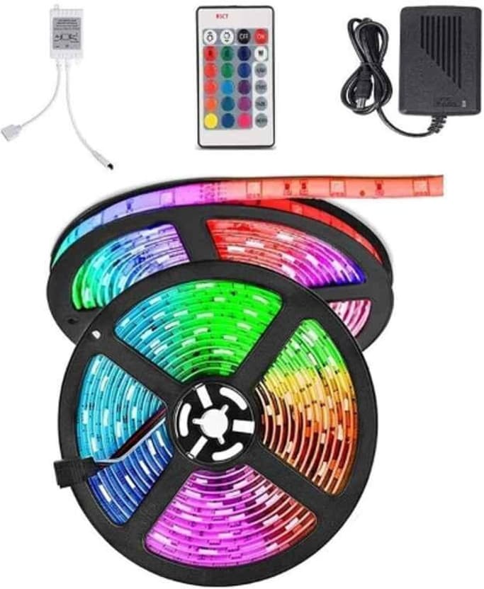 GoodsBazaar LED RGB Strip Waterproof Light with Remote