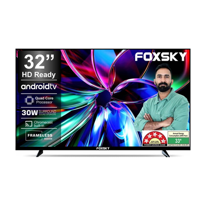 Foxsky 32 inch HD Ready LED Smart Android TV