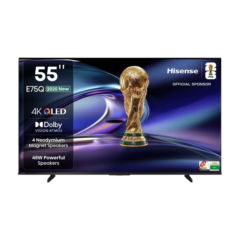 Hisense 55E75Q 55 inch 4K Ultra HD QLED Smart TV