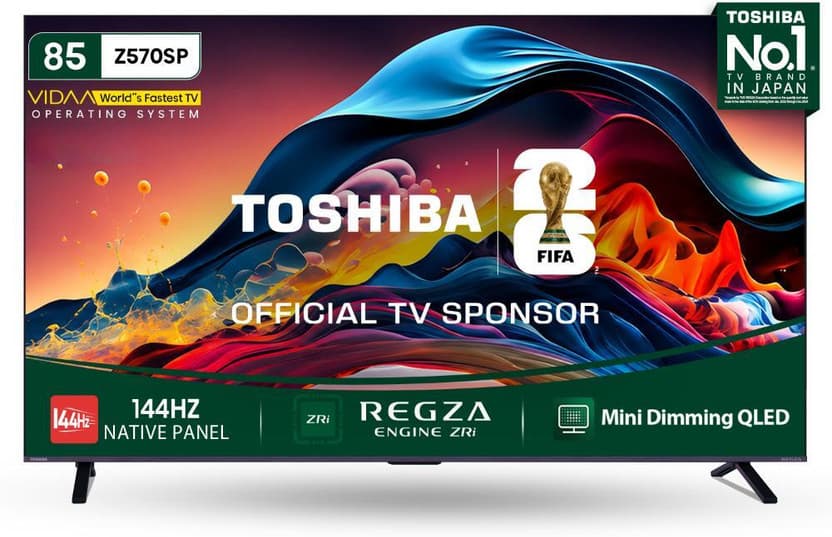 Toshiba 85 inch Z570SP 4K QLED Smart TV