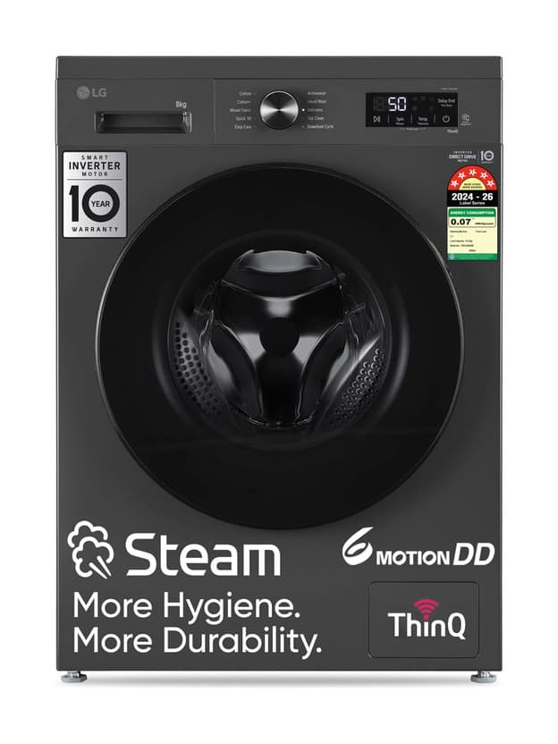 LG FHB1208Z4M 8 kg Front Load Washing Machine